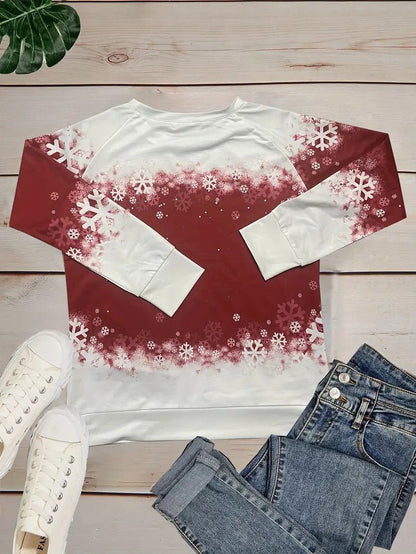 Cozy Holiday Kitty Graphic Sweatshirt