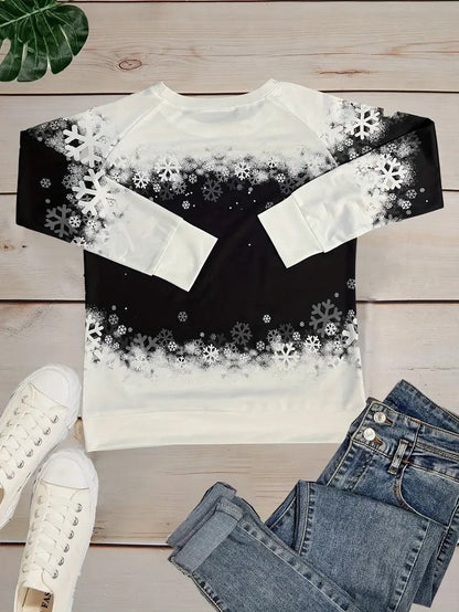 Cozy Holiday Kitty Graphic Sweatshirt