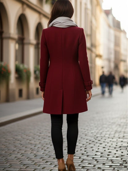 Timeless Double Button Ladies Coat
