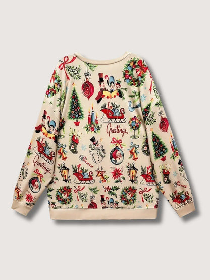 Fun Holiday Santa Claus Sweater