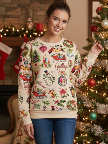 Fun Holiday Santa Claus Sweater - OutfitLondon