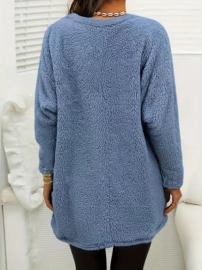 Soft Holiday Tree Graphic Sweatshirt