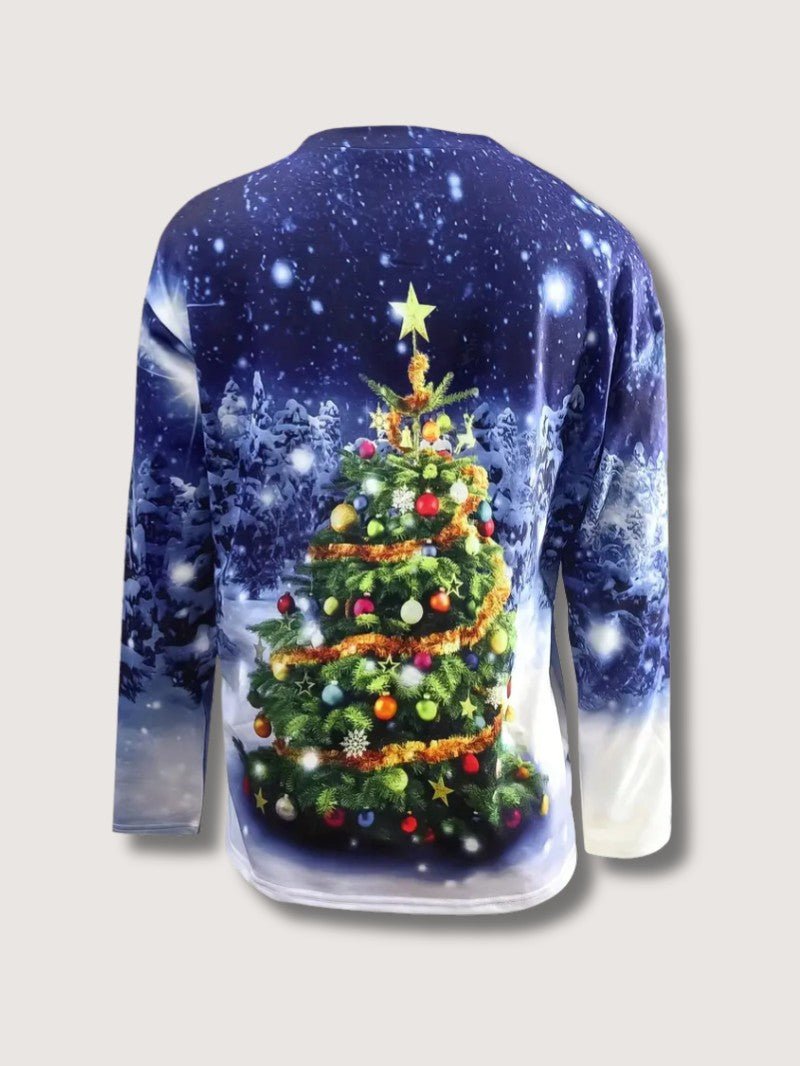 Sparkly Holiday Tree Graphic Sweatshirt