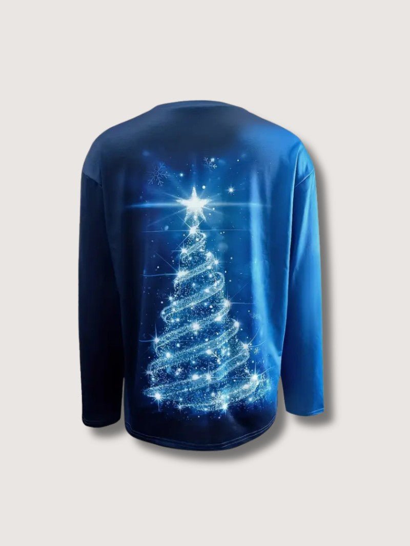 Sparkly Holiday Tree Graphic Sweatshirt