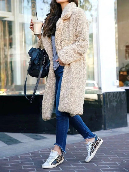 Ladies Warm Winter Fleece Jacket