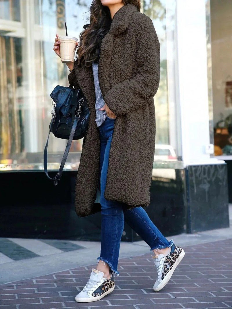 Ladies Warm Winter Fleece Jacket