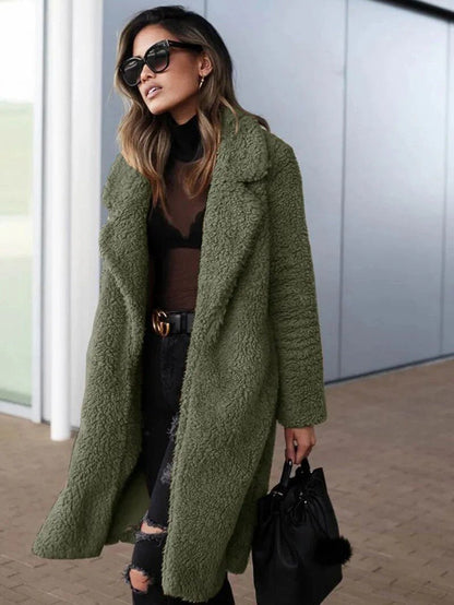 Ladies Warm Winter Fleece Jacket