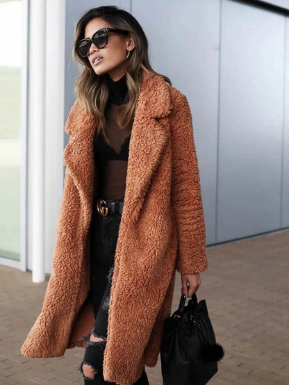 Ladies Warm Winter Fleece Jacket