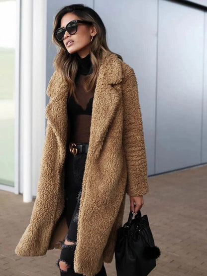 Ladies Warm Winter Fleece Jacket