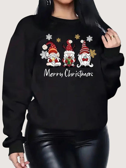 Fun Holiday Gnome Women's Sweatshirt