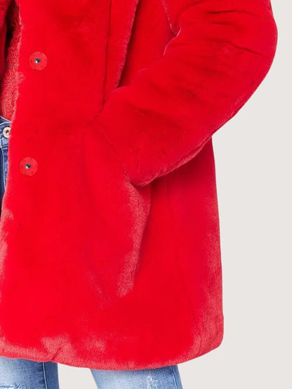 Soft Warm Ladies Winter Parka Coat