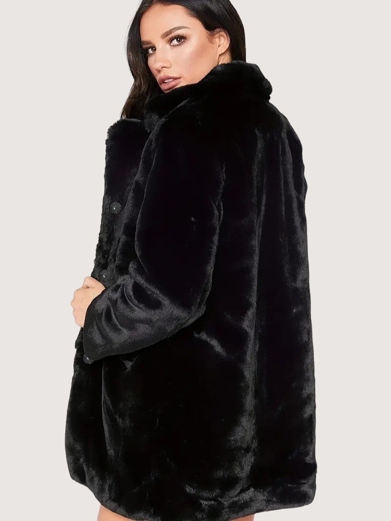 Soft Warm Ladies Winter Parka Coat