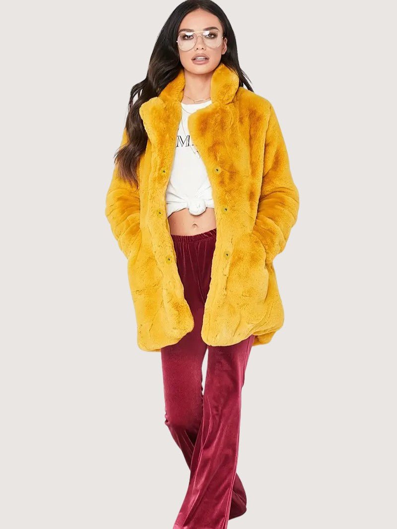 Soft Warm Ladies Winter Parka Coat