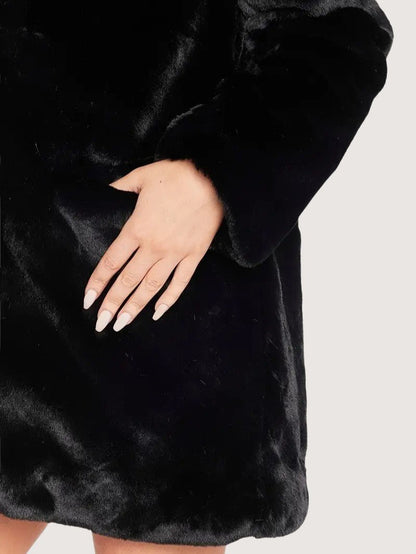 Soft Warm Ladies Winter Parka Coat