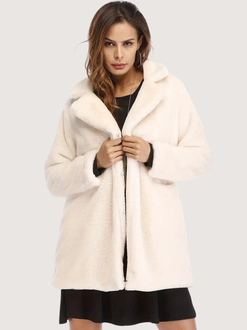 Soft Warm Ladies Winter Parka Coat