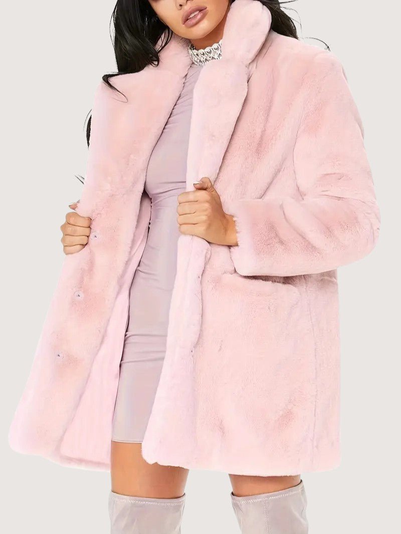Soft Warm Ladies Winter Parka Coat