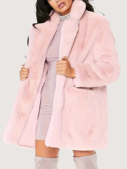 Soft Warm Ladies Winter Parka Coat
