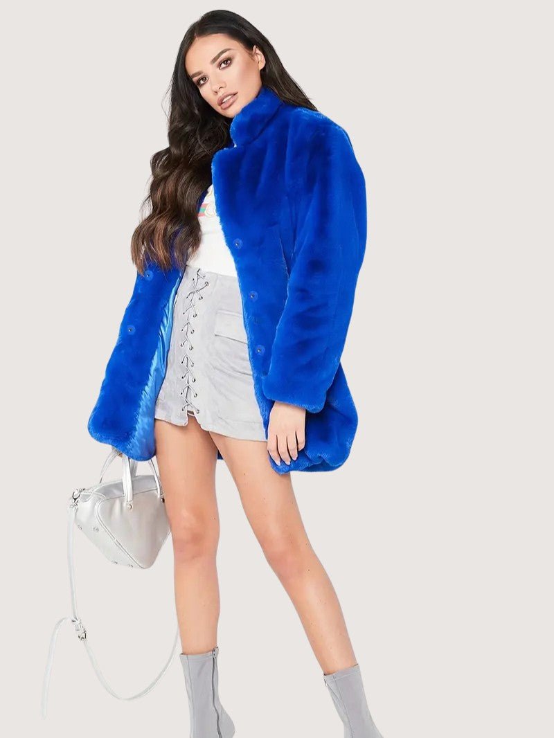 Soft Warm Ladies Winter Parka Coat