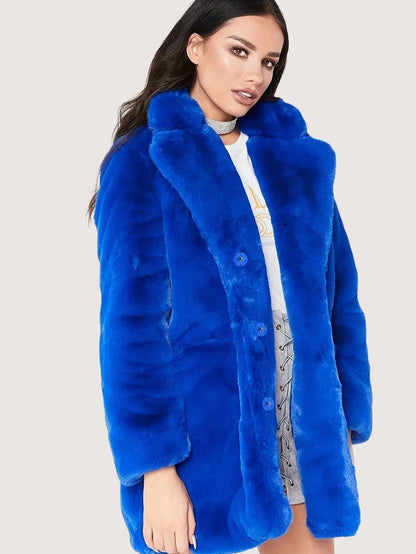 Soft Warm Ladies Winter Parka Coat