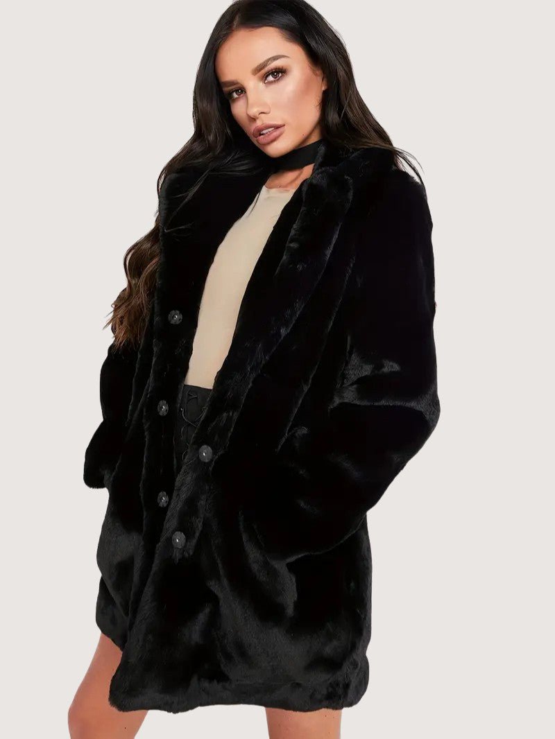Soft Warm Ladies Winter Parka Coat