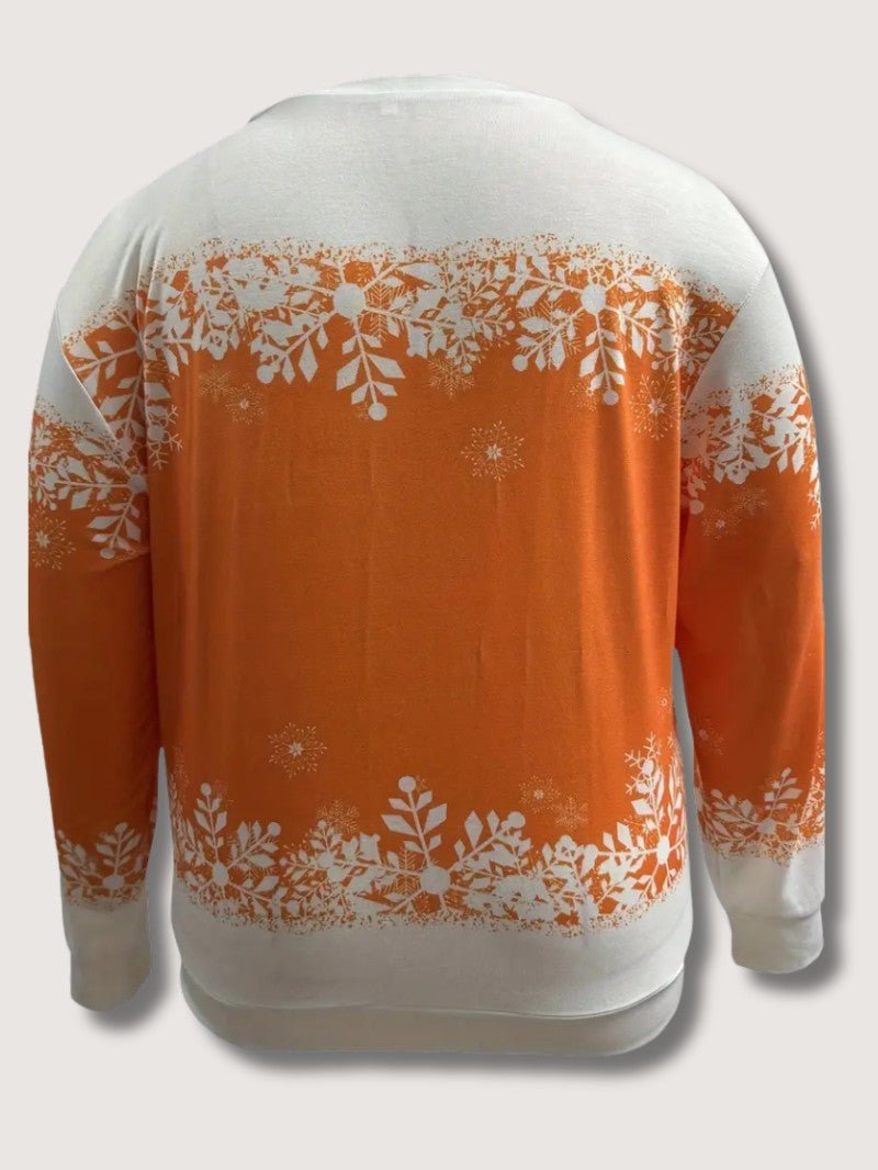Ladies Festive Holiday Sweatshirt