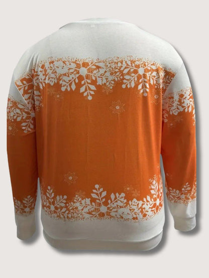 Ladies Festive Holiday Sweatshirt