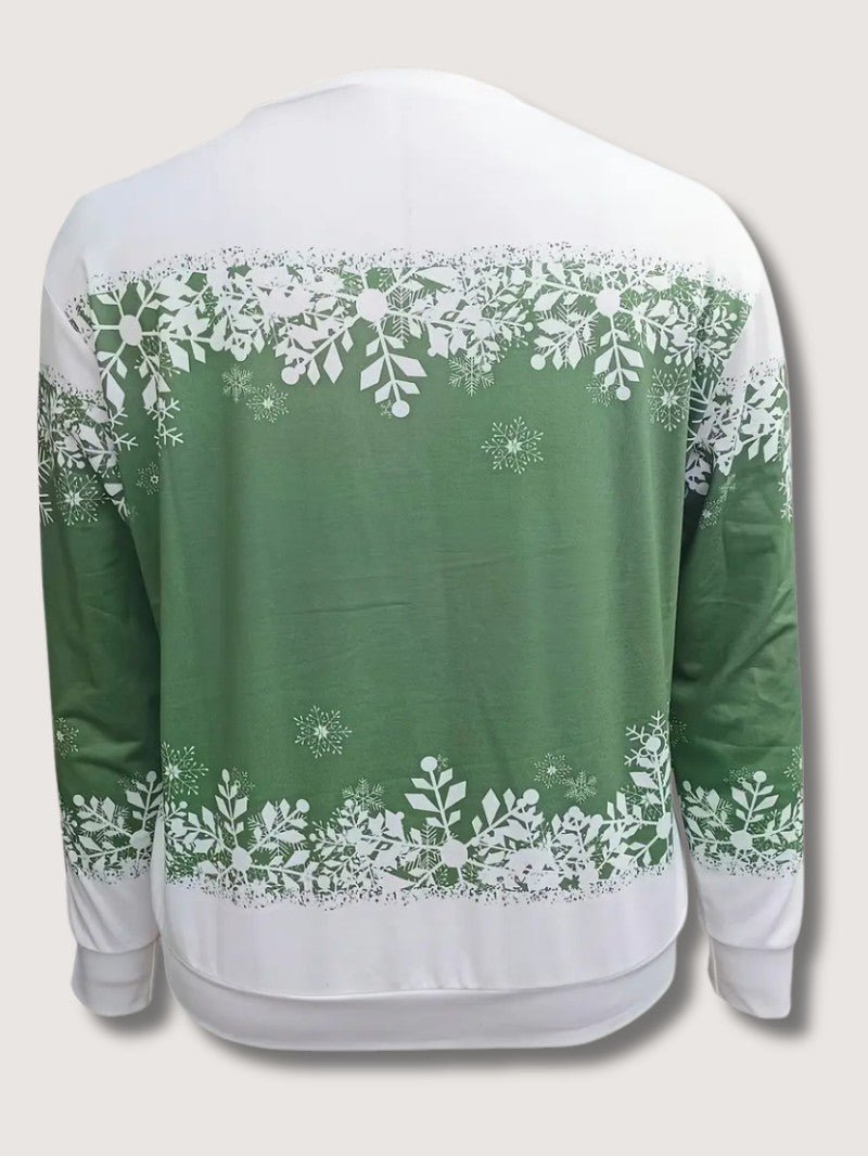 Ladies Festive Holiday Sweatshirt