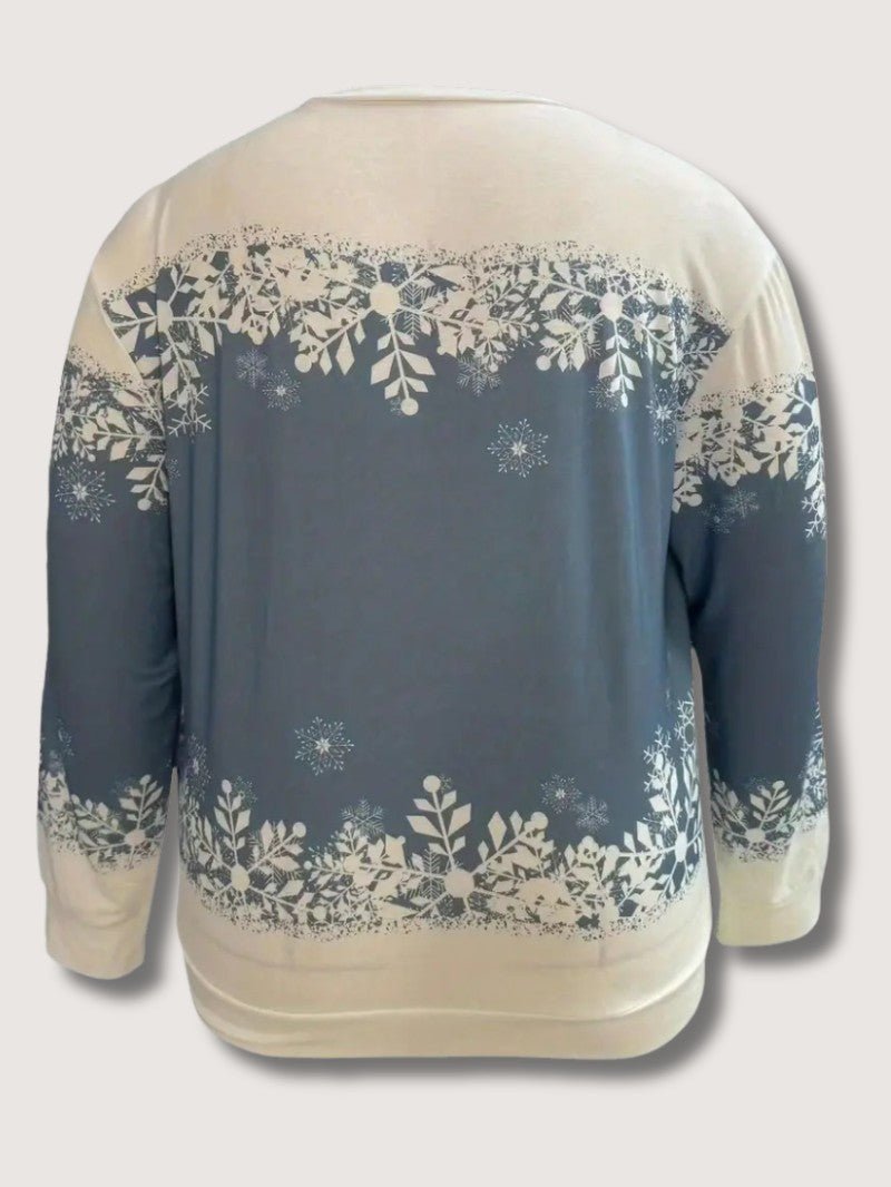 Ladies Festive Holiday Sweatshirt