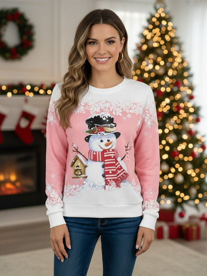 Ladies Festive Holiday Sweatshirt - OutfitLondon