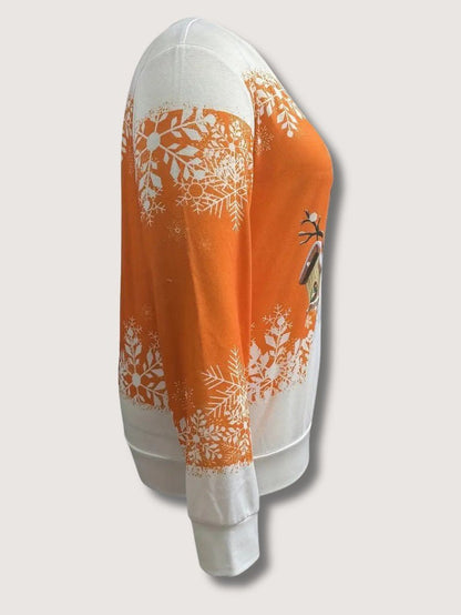 Ladies Festive Holiday Sweatshirt