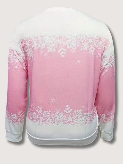 Ladies Festive Holiday Sweatshirt