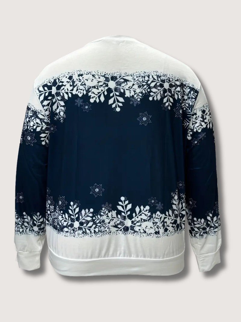 Ladies Festive Holiday Sweatshirt