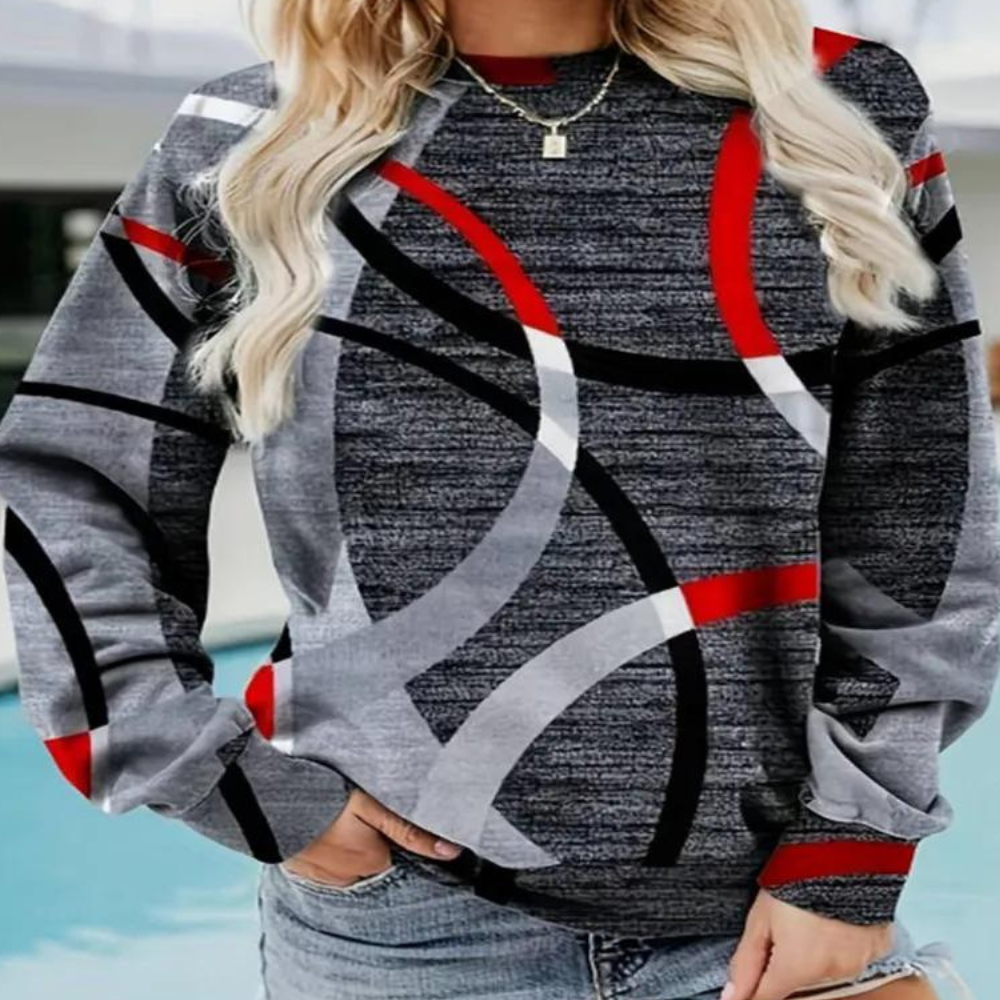Soft Women's Crew Neck Sweater Aurora