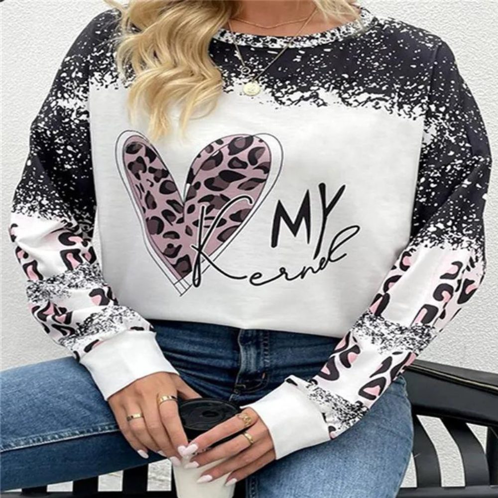 Soft Women's Crew Neck Sweater Aurora