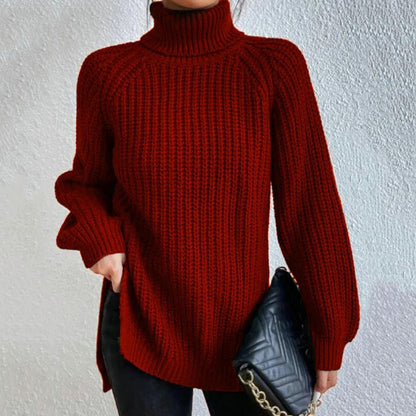 Ladies' Crew Neck Winter Sweater