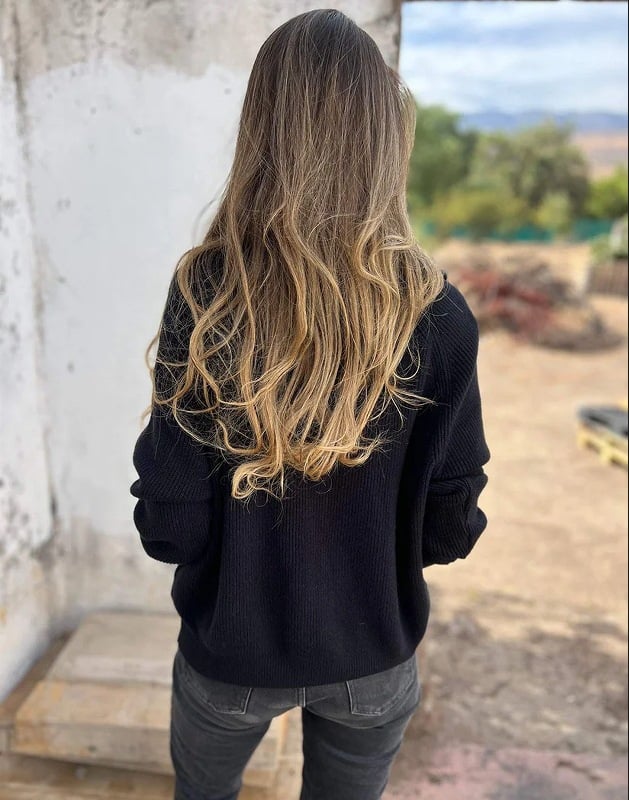 Ladies' Classic V-Neck Jumper