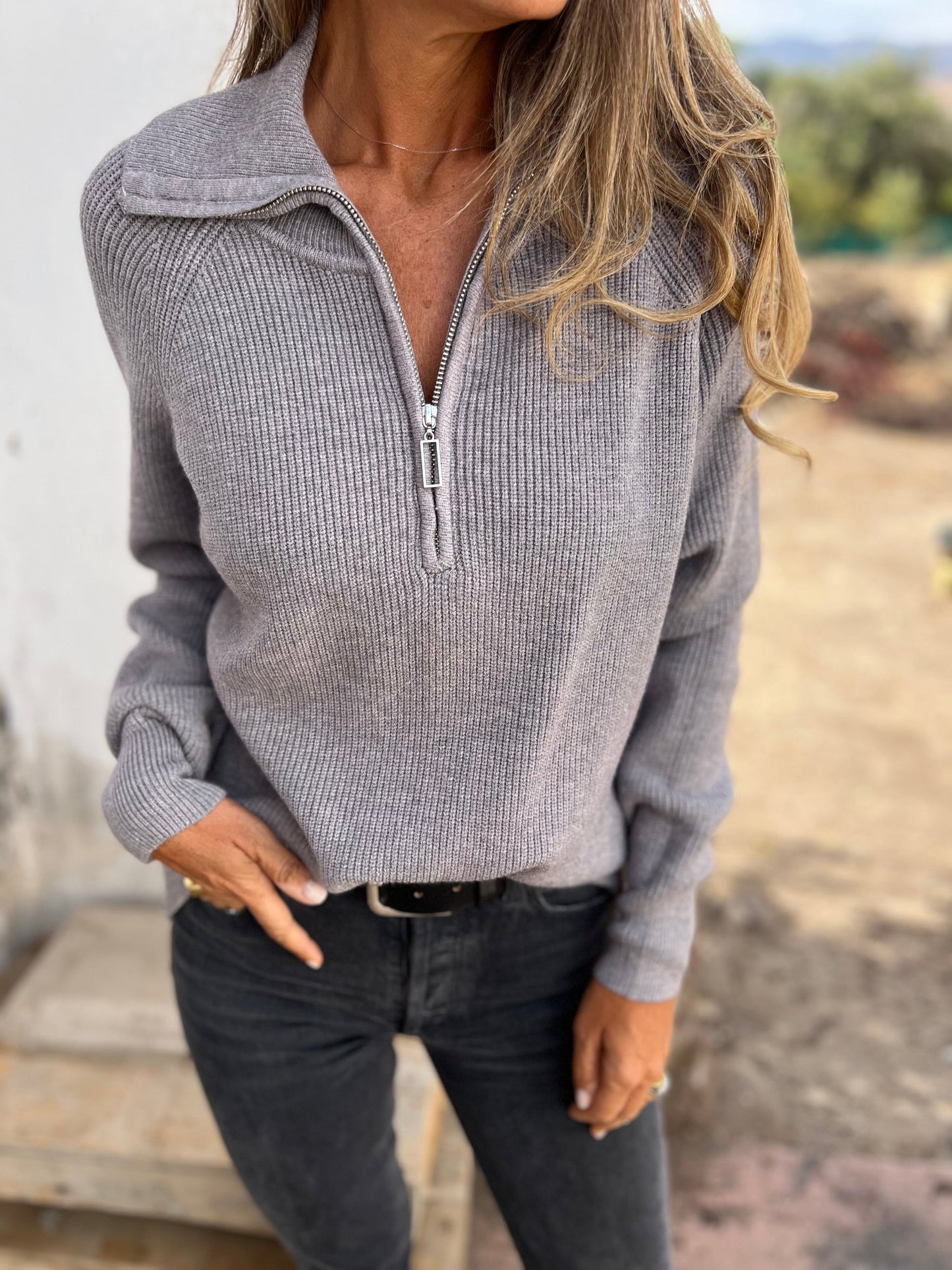 Ladies' Classic V-Neck Jumper