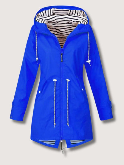 Ladies Rainproof Parka Jacket
