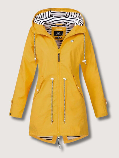 Ladies Rainproof Parka Jacket