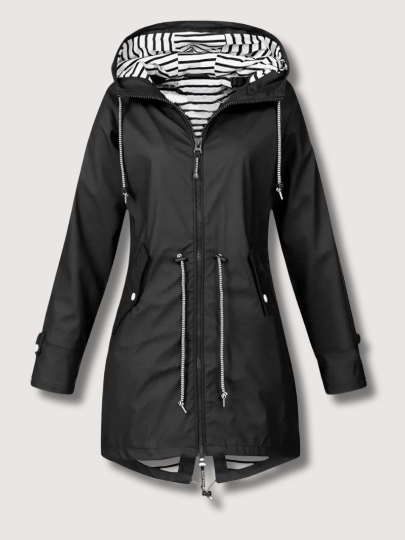 Ladies Rainproof Parka Jacket