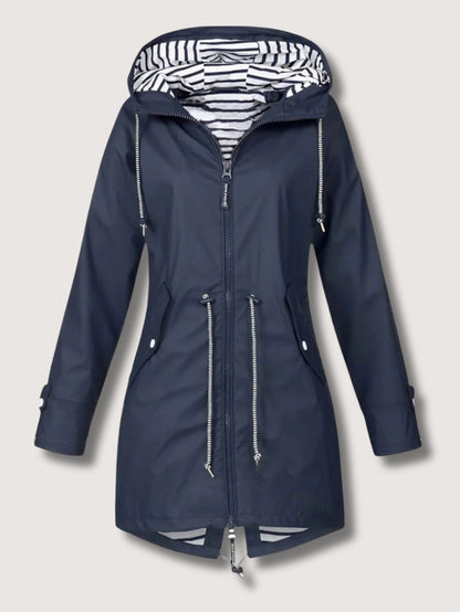 Ladies Rainproof Parka Jacket