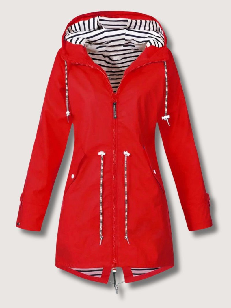 Ladies Rainproof Parka Jacket