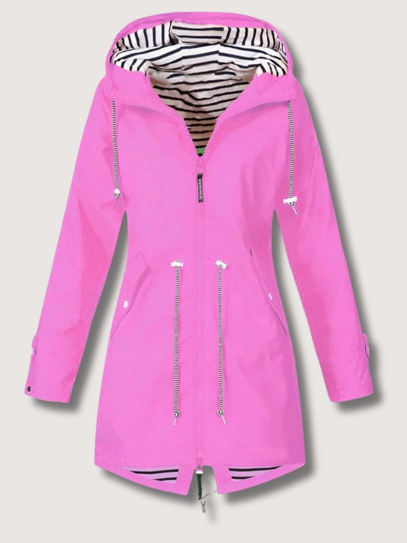 Ladies Rainproof Parka Jacket