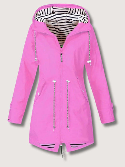 Ladies Rainproof Parka Jacket