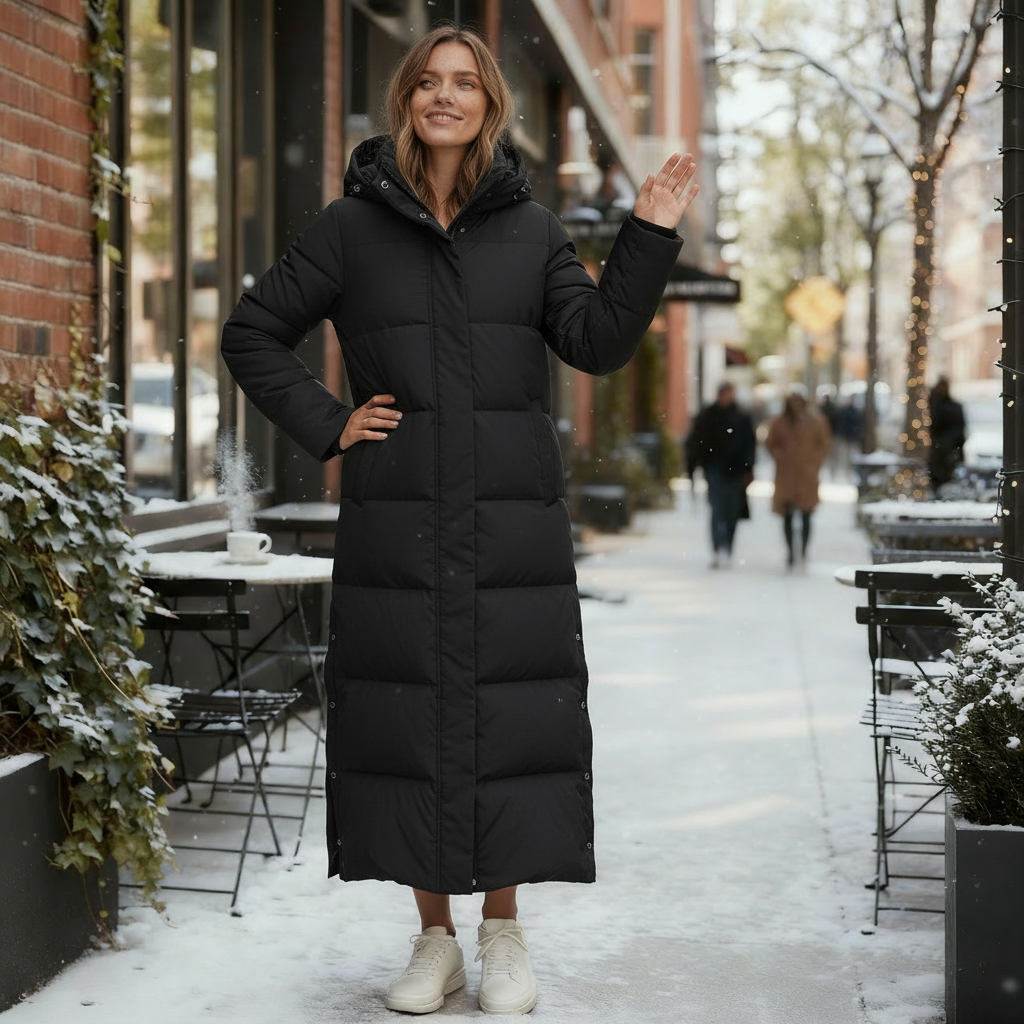 Warm Women's Down Parka Coat