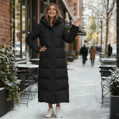 Warm Women's Down Parka Coat