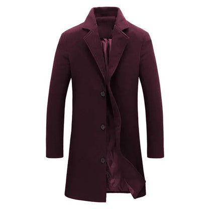 Warm Mens Winter Coat - Tomas - OutfitLondon