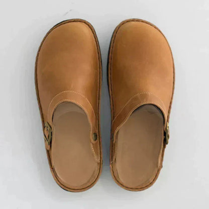 Comfortable Leather Footwear Clogs
