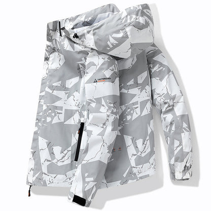 Warm Waterproof Hooded Snow Jacket