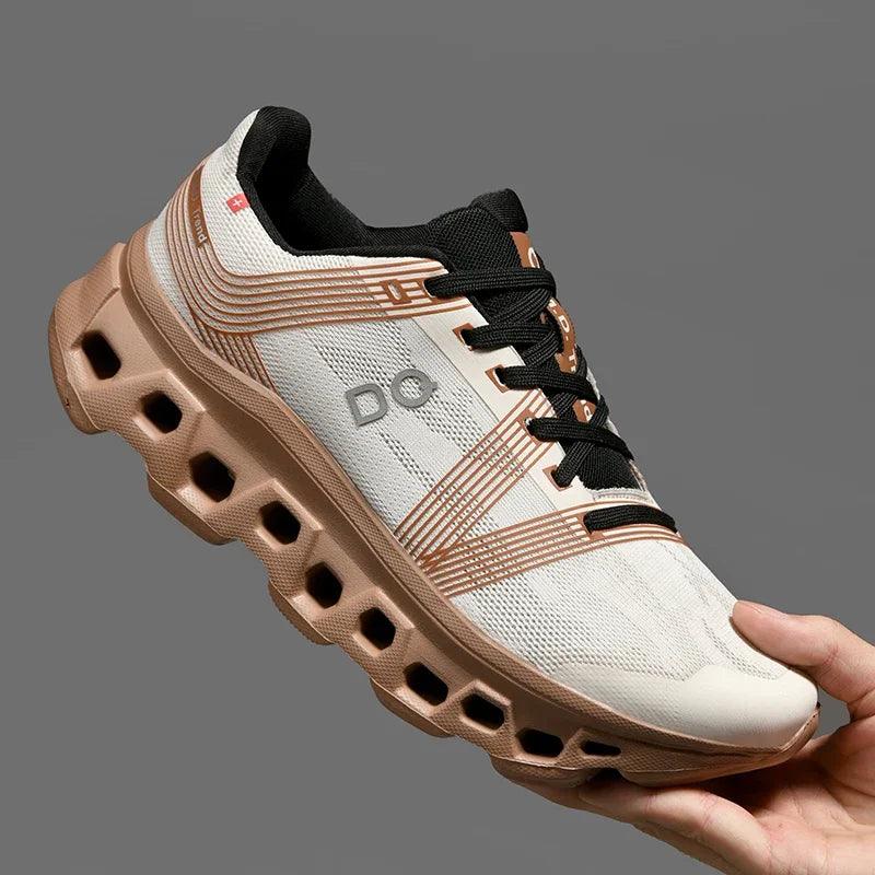 Comfortable Men's Lace Up Sneakers Cotton Upper Shoes